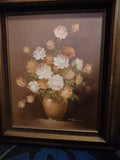 White lilacs in glass